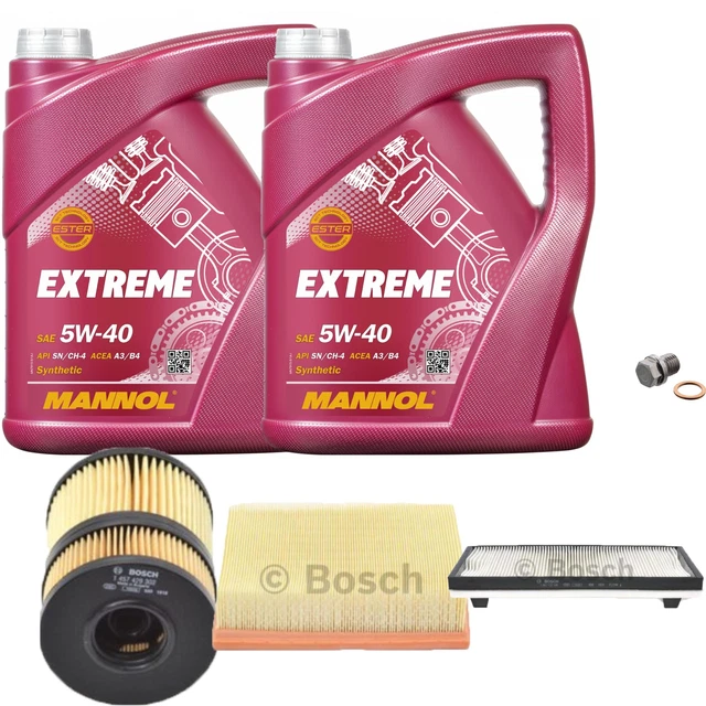 DENCKERMANN Inspektionspaket MANNOL Extreme 5W-40 10L Für