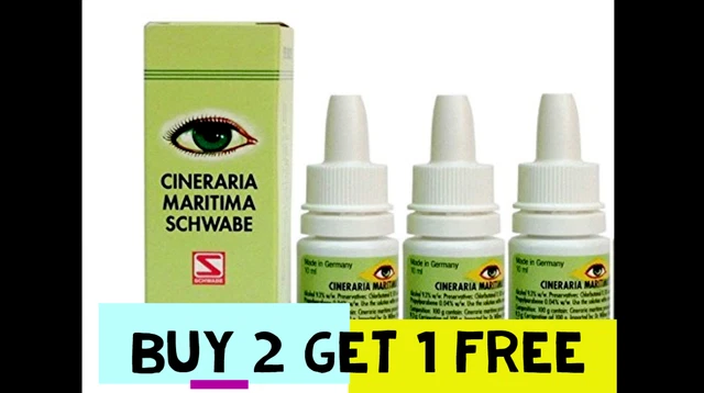 Willmar Schwabe Germany Cineraria Maritima Eye Drops -10ML / Clear Vision