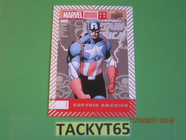 2017 Marvel Annual Single Base Card(S) New You Choose