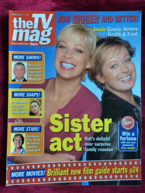 SUN TV MAG 05/02/2000 Gabrielle Glaister Paul Nicholas Sarah Smart Kim Wilde UK