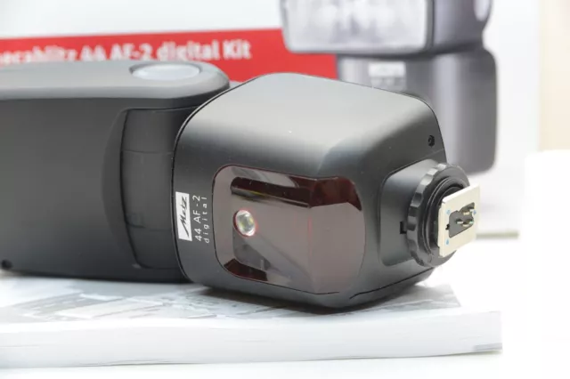 Used Metz Mecablitz 44 AF-2 Digital Shoe Mount Flash for Canon Made in Germany 2