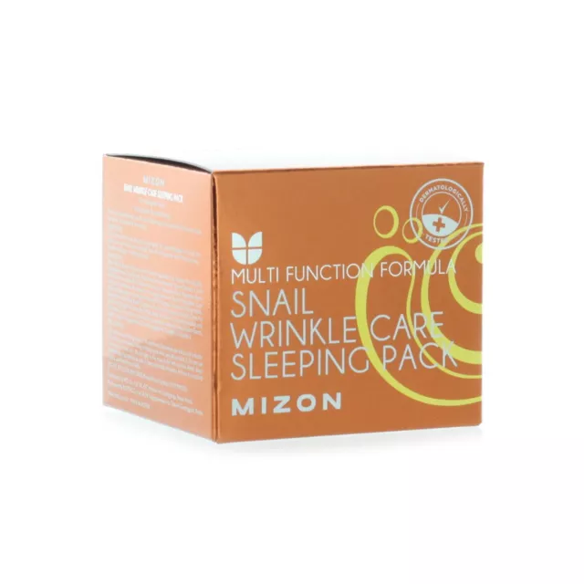 Mizon Snail Wrinkle Care Sleeping Pack 80ml 2.7oz NEW FAST SHIP