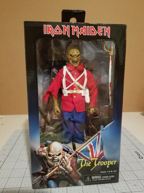 NECA IRON MAIDEN Eddie the Trooper 8" inch Action Figure (14903) EUR 42,24 - FR