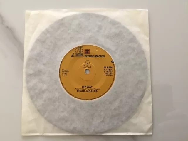 My Way  - Frank Sinatra 7" Vinyl Single K14474