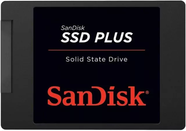 SanDisk SSD PLUS 480GB interne 2,5 Zoll SSD Notebook Laptop PC Festplatte SATA