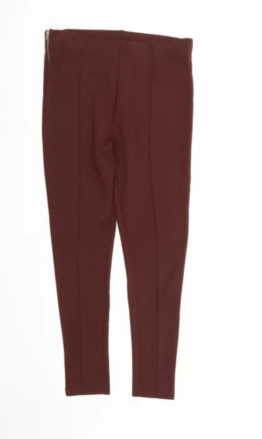 Primark Womens Brown Polyester Pedal Pusher Leggings Size M L26 in