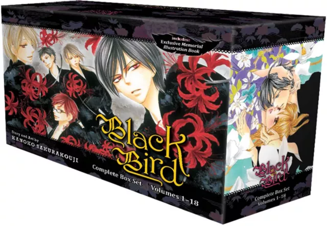 NEW Black Bird Complete 18 Books & Memorial Illustration Book Collection Box Set