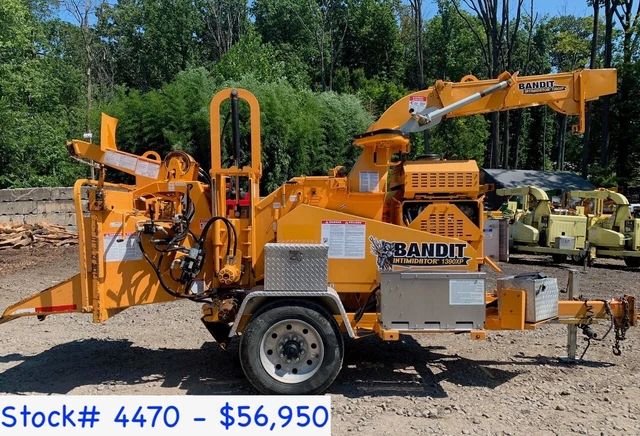 (3) Bandit 1390XP Wood Chippers For Sale