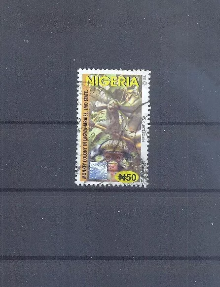 NIGERIA - N50 with Hologram IMO STATE  F/VF Used