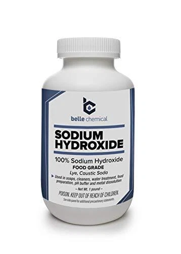 Sodium Hydroxide - Pure - Grade (Caustic Soda, Lye) (1 Jar)