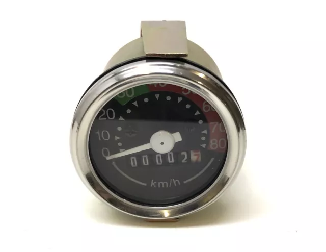 Tacho Tachometer 48mm bis 80km/h für Puch Maxi S N Monza DS MS MV Mofa Moped