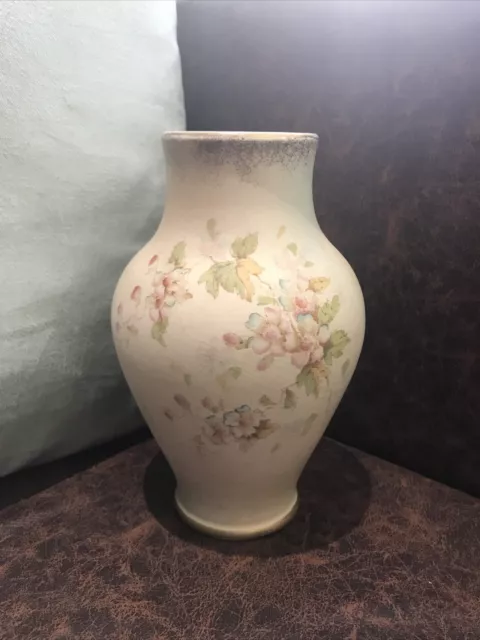 Crown Devon Fielding's S F & Co - Blushware Vase Royal Clarence - 7.5"