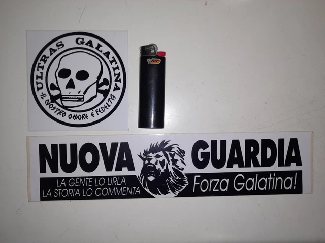 6 Adesivi ultras granata Torino. Korps fedelissimi. Originali anni 80