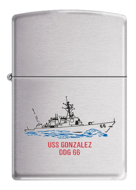 USS GONZALEZ DDG66 zippoライター USS GONZALEZ DDG 66 BRASS US NAVY SHIP ZIPPO LIGHTER | #74791741