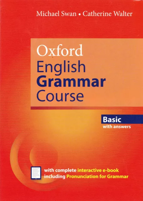 OXFORD ENGLISH GRAMMAR COURSE Basic with Answers & Interactive E-Book @ NEW @