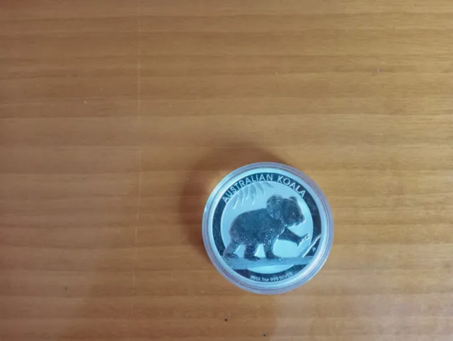 1 Dollar -Australia 2016- Koala - 1 Onza Plata 999 Milésimas