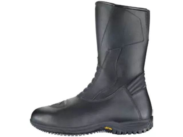 iXS Motorcycle Boots Tempra Black Tourenstiefel From Hydrophobized Beef