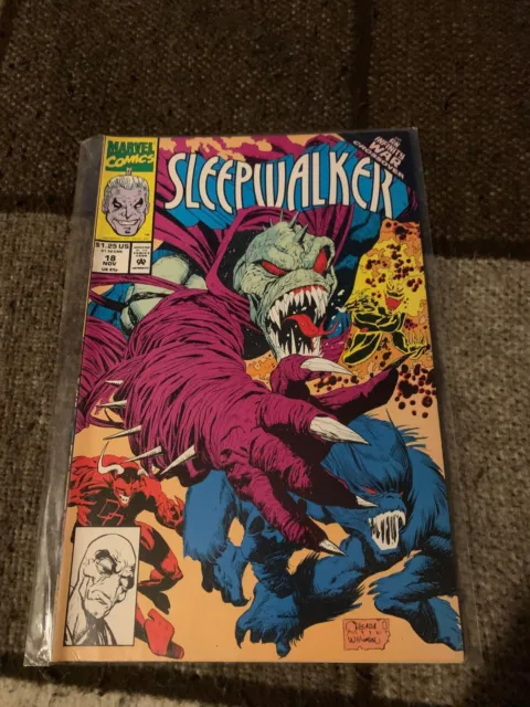 Sleepwalker #18 Infinity War Crossover 1992) Marvel Comics