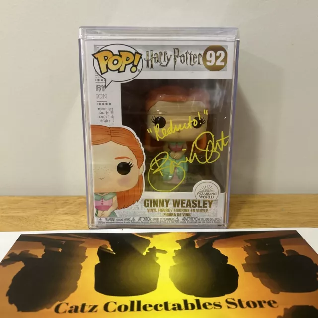 FUNKO - HARRY Potter - Ginny Weasley Signed by Bonnie Wright with