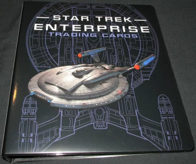 Star Trek Enterprise Archives Exclusive Collector's Album - Binder P1 Metal Card