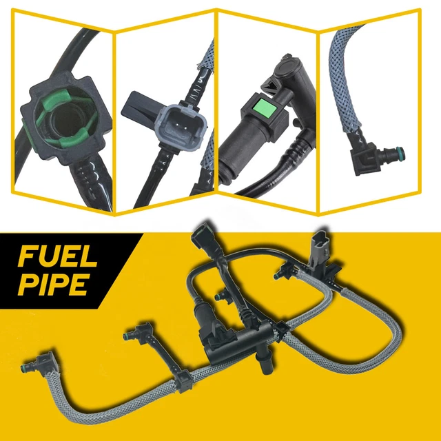 Leak Off Fuel Pipe With Sensor For Ford Transit Connect Focus Mondeo 1.8 Tdci