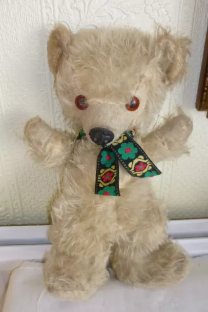Scruffy old Mohair Teddy bear