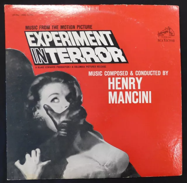 Experiment In Terror Soundtrack - Henry Mancini - Original Vinyl Album LP