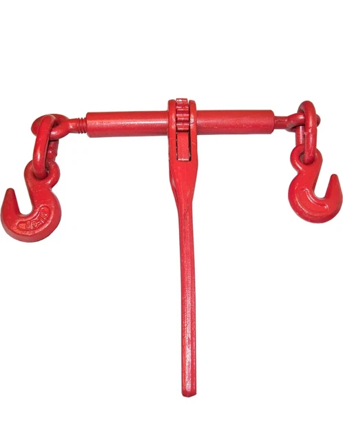 VEVOR 3/8"-1/2" up to 9215 lbs Chain Binder Ratchet Load Binder - Red