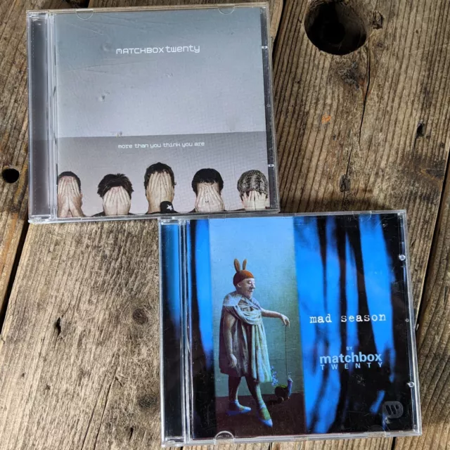 Matchbox Twenty CD Album Bundle: Mad Season / More Than You Think You Are