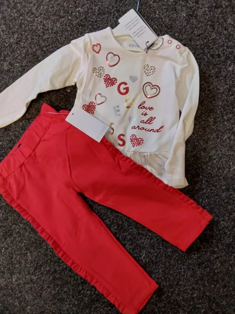Sale New Guess Baby Girls Set Sizes 12 Months  18 Months