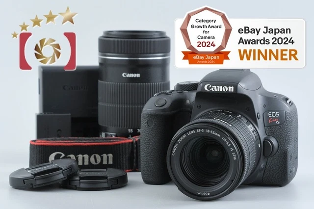 CANON EOS KISS X9 Camera with EF-S 55-250mm Lens, IS II