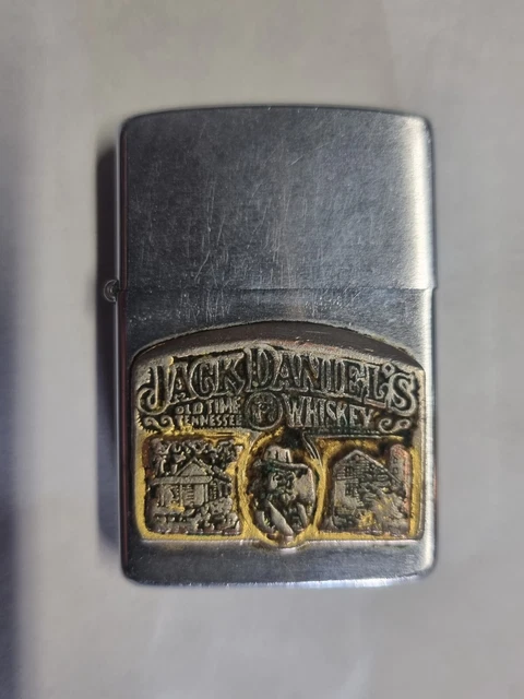 Briquet Zippo Jack Daniel's Wisky Publicité Briquet Zippo Jack Daniel's Wisky Publicité