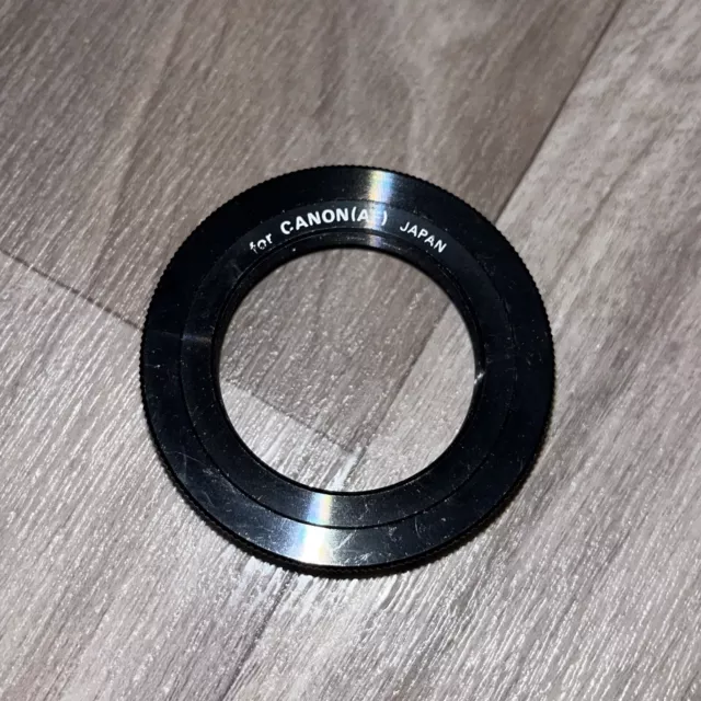 T2 - Canon AF Adapter Ring T-Mount Lens to Canon AF Mount Body Made in Japan