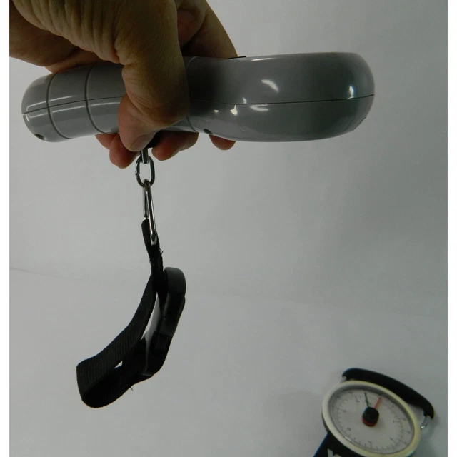 Portables Scales, Luggage With Hook, Latch Set Of 2 Weigh Bags, Items In A Bag 3