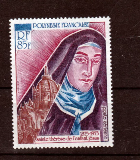 Polynésie PA  71 sainte Thérèse neufs** TB MNH sin charnela cote 31