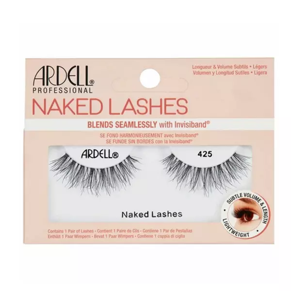 Ardell - nackte Streifenwimpern (nicht zutreffend, 425 nackte, Standard - Paar)