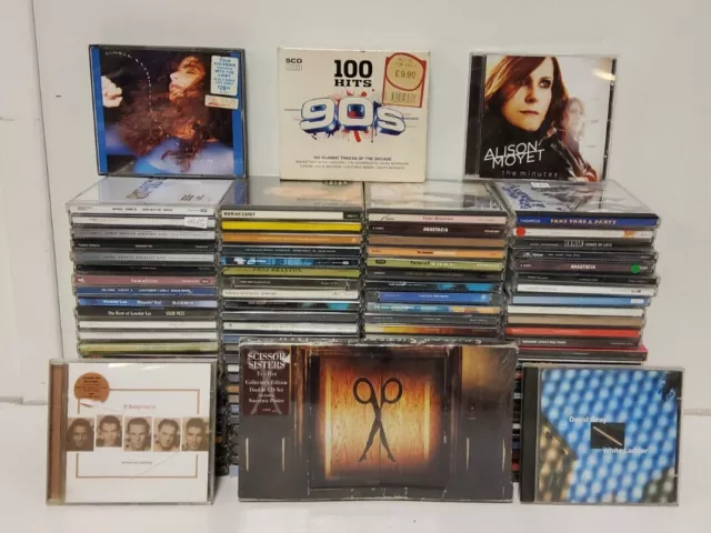 185 x 90s Pop CD Joblot- Scissor Sisters Ricky Martin Gloria Estefan Westlife 1