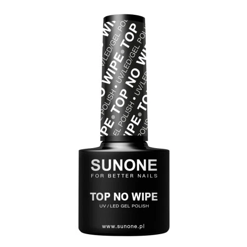 5903332080045 UV/LED Gel Polish Top No Wipe top hybrydowy do paznokci 5ml Sunone