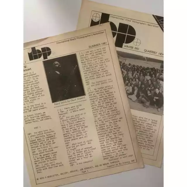ibp - International Black Photographer Newsletter - 1981