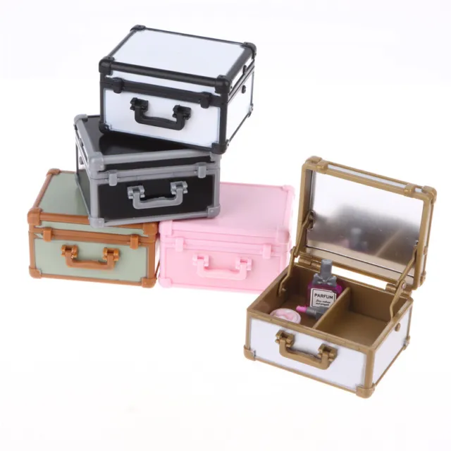 1/12 Dollhouse Miniature Vanity Box Dresser Beauty Product Accessories Decor 1pc