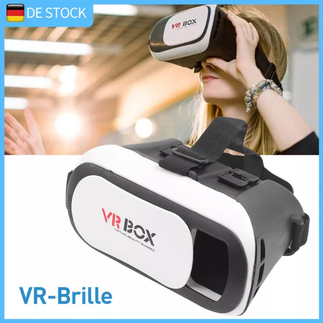 Handy Universal Vollbild 3D Brille Virtual Reality Headset VR Gläser 5–6 Zoll