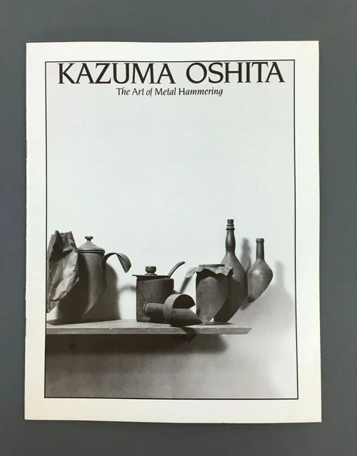 Kazuma Oshita Art Exhibition Catalog Book Alexander Milliken Inc. New York 1983