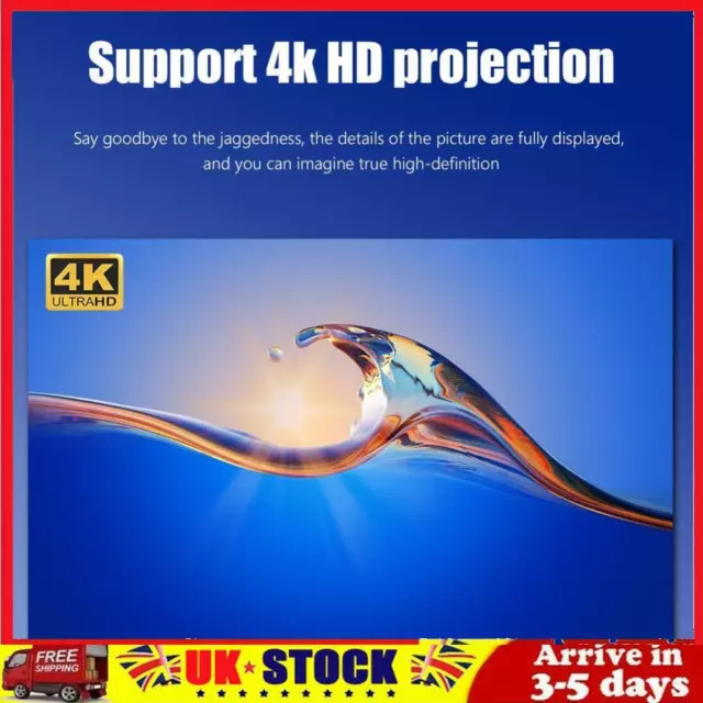 Portable 16 9 Metal Projector Screen 4K HD Anti Light Curtain (84 inch)