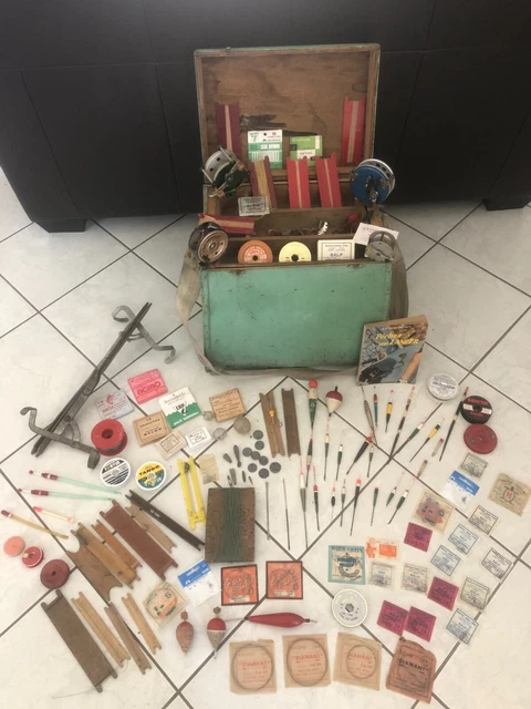 Lot De Cuillères De Pêche Vintage URSS - Matériel De Pêche Soviétique Collection