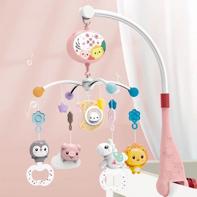 Baby Musical Crib Mobile with Projector and Night Light Hanging Rotating Drvis 2