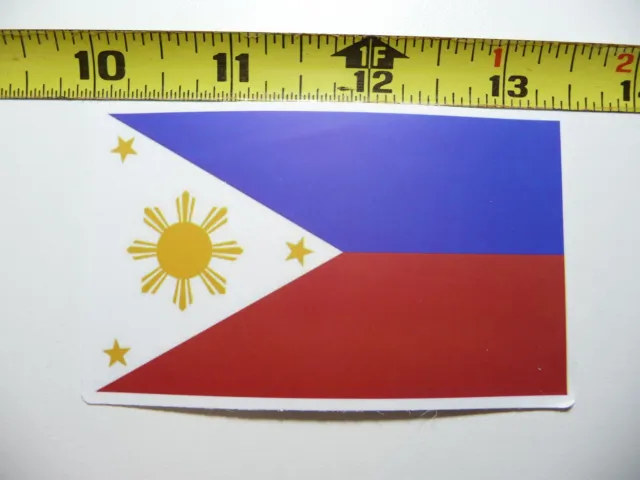 Philippines Flag Decal Sticker Country Pride Nation Government