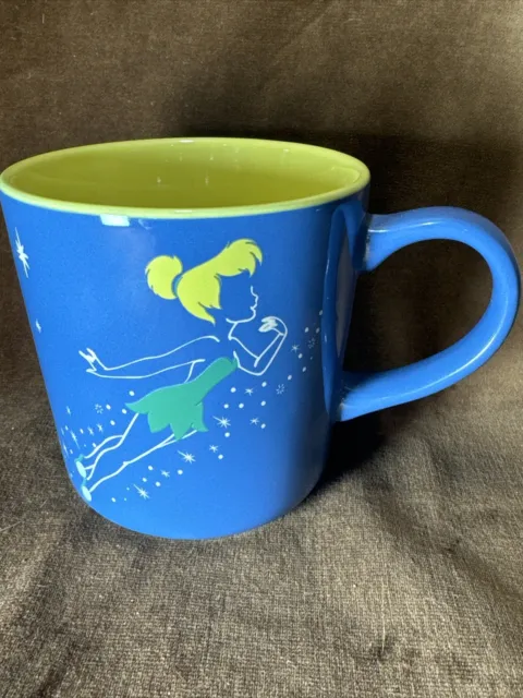 Disney Store Tinker Bell Coffee Mug Cup Sharing the Magic Since 1953 Peter Pan