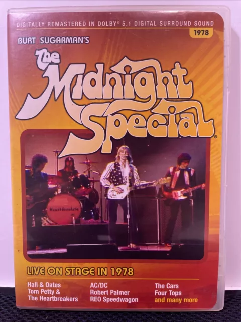 Burt Sugerman's: The Midnight Special: 1978 DVD AC/DC Tom Petty The Cars