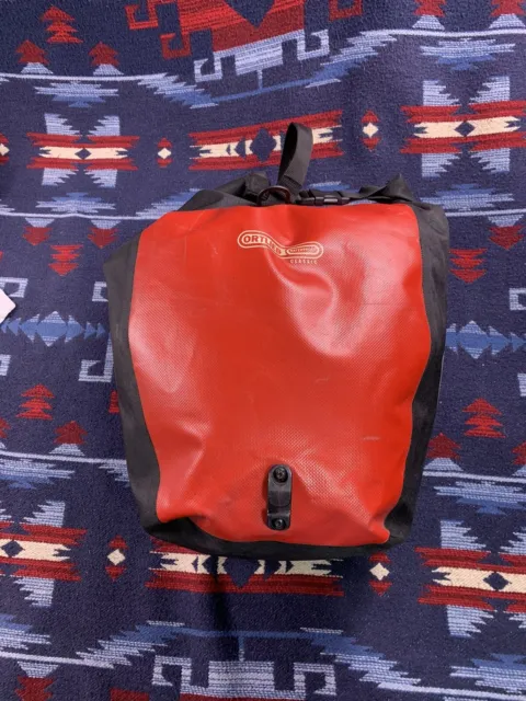 ORTLIEB CITY ROLLER PANNIER BAG RED EXCELLENT Waterproof Cycling Messenger