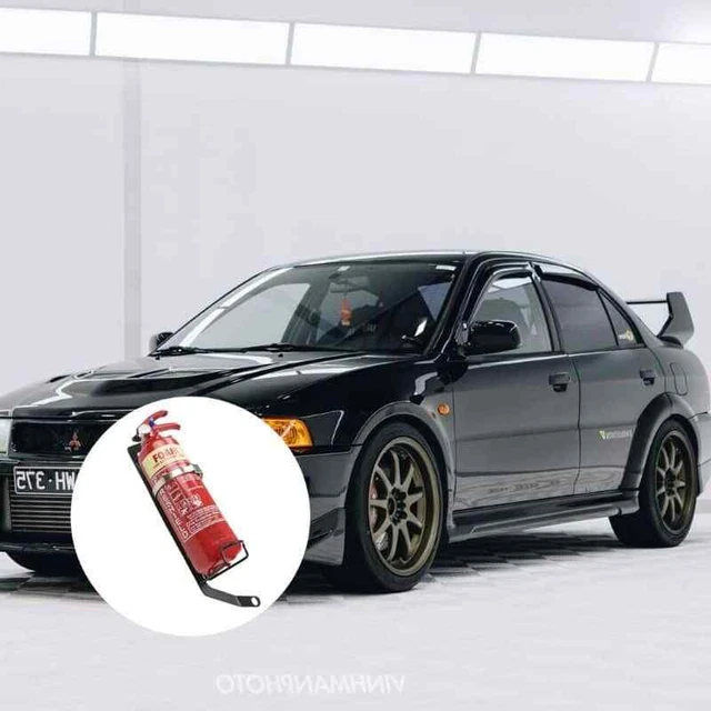 MITSUBISHI EVO 4_5_6_6.5 Fire Extinguisher Bracket EUR 58,81 PicClick FR